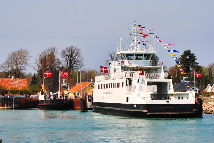 Ombord på færgen Isefjord