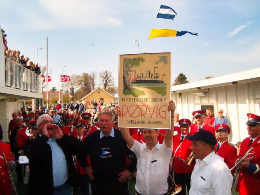 Ombord på færgen Isefjord
