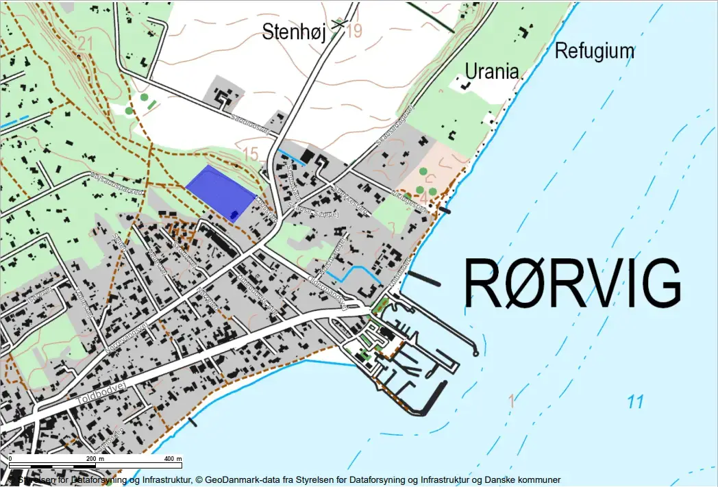 Landliggerkamp - Kort