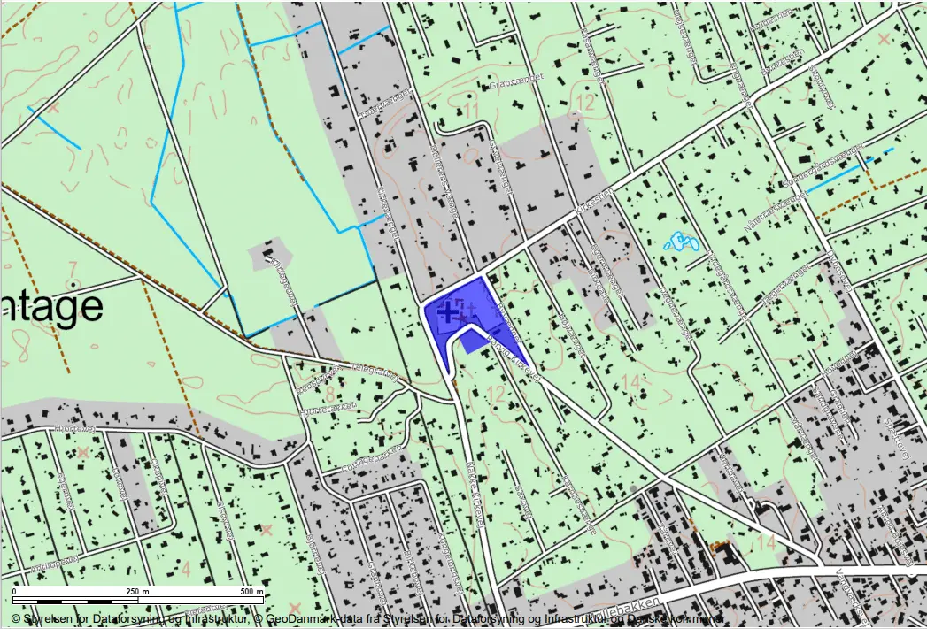 Rørvig Kirke - Kort