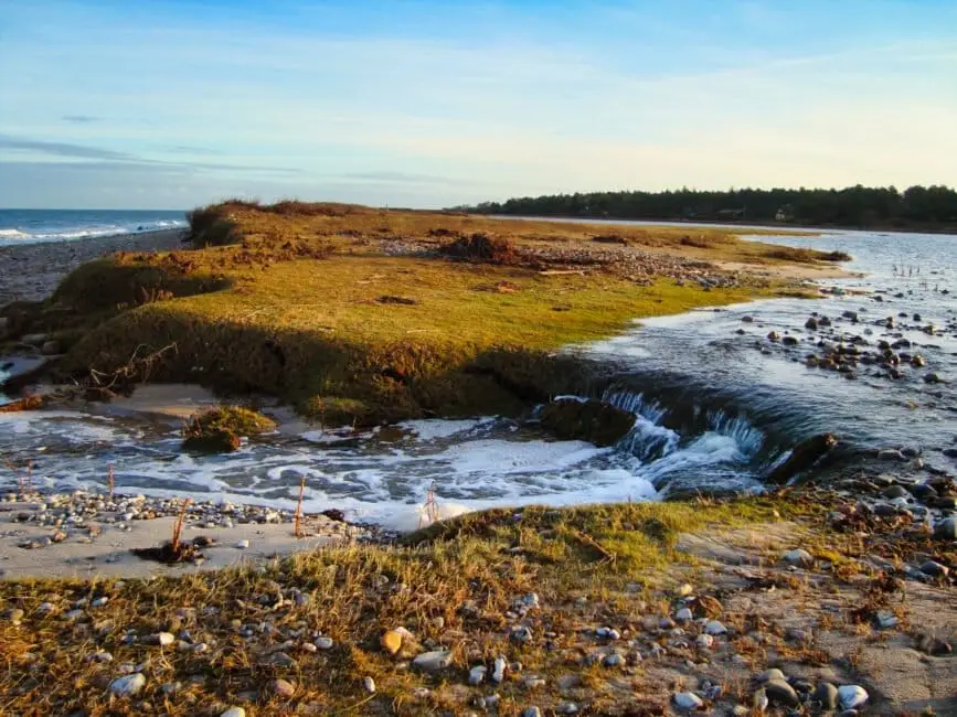 Stormflod over Flyndersø 2011